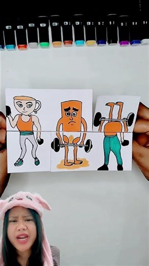 PEE IN PANTS ‼️ #drawing #satisfying #art #handmade @ShreyacraftyToons