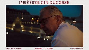 Découvrez (enfin) la bande-annonce de LA QUÊTE D’ALAIN DUCASSE ! Le chef vous ouvre les portes de nos restaurants et dévoile ses plus belles adresses dans un tour du monde des saveurs. Save the date : le 11 octobre au cinéma ! // (Finally!) Discover the trailer of THE QUEST OF ALAIN DUCASSE ! The Chef opens the doors of our restaurants and reveals his best addresses in a worldwide taste tour. Save the date : in French theaters on October 11th ! International trailer coming soon... #LaQuetedAlain