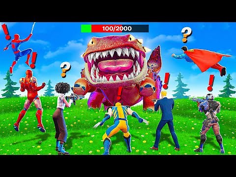 Can ALL Bosses Eliminate KLOMBO in Fortnite (Myth Busting)