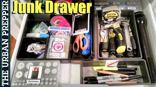 Junk Drawer: Contents and Organization