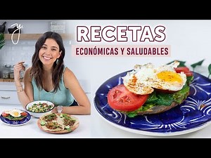 3 HEALTHY MEALS RICH IN PROTEIN