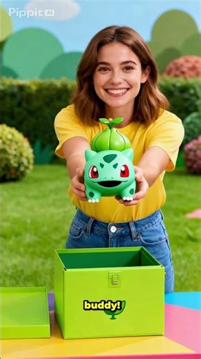 Pokemon Evolution Bulbasaur Ivysaur and Venusaur unboxing