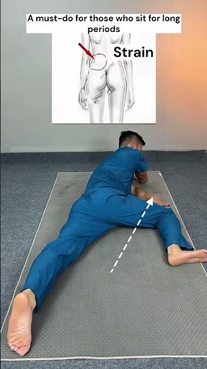 A Must-Do Exercise for People Who Sit All Day | Relieve Strain & Improve Posture Fast #viral
