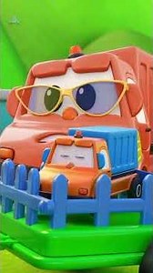 five little garbage trucks #shorts #fivelittle #garbagetrucksong