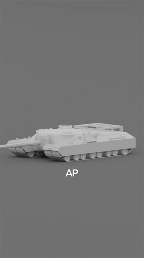 The T95 Doom Turtle. #tank #tanks #warthunder #military #satisfying #3d #animation #simulation #particlesimulation #ballistics