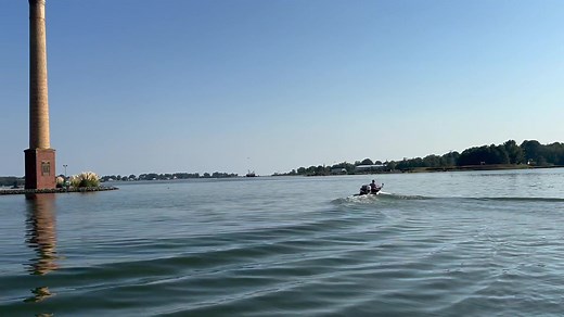 The first time in his boat after 5 decades. AMAZING, You can see more today on WoodyBoater and see the boats live at the Big Reedville Boat Show this weekend Reedville Fishermen's Museum - RFM | Woody Boater