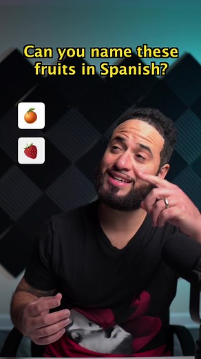 Learn Spanish Fruits Names with Pronunciation