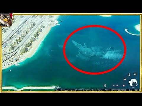10 Giant Creatures Spotted on Google Earth