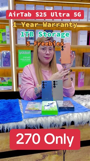 Affordable AirTab S25 Ultra 5G with 1TB Storage