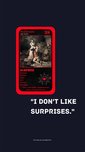 ✨ Card of the day ✨ drawn from The Love Enneagram Oracle “What it makes me feel, right now. Just the heart speaking, no filter… 🖤” (The full Oracle is in the link in bio, if you want yours.) Tell me in the comments if it touches you too… I’m never alone when you feel with me. 🩶 ⭐⭐⭐ Listen to your soul ⭐⭐⭐ Elena 🤍 #EnneagramOracle #SoulCard #CardOfTheDay #ListenToYourSoul #Enneagram #DailyOracle #surprise | The Enneagram Oracle