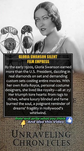 GLORIA SWANSON SILENT FILM EMPRESS
