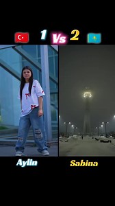Aylin 🇹🇷 vs Sabina 🇰🇿: Dans Mücadelesi Remix