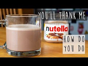 Homemade Nutella Milk in Minutes—So Easy & Delicious! 🔥
