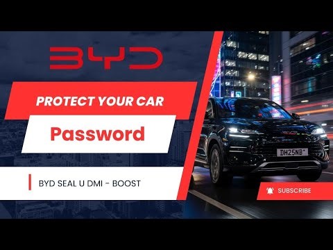 BYD Password Protection How Your Car Stays Safe Even With Stolen Keys