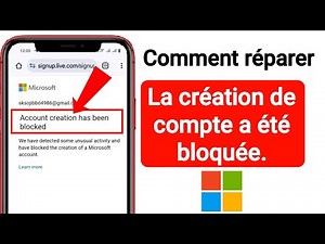 Correction : Votre compte Microsoft a été verrouillé | Déverrouiller un compte Microsoft (2025)