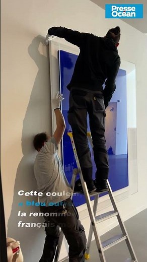 Le célèbre bleu d'Yves Klein s'expose au musée d’Arts de Nantes grâce à un prêt exceptionnel #shorts