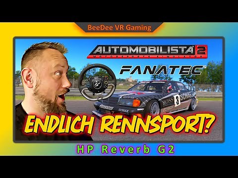 Fanatec CSL DD Pro 5 Nm vs. 8 Nm in Automobilista 2 VR / Endlich Rennsport? / HP Reverb G2 / deutsch