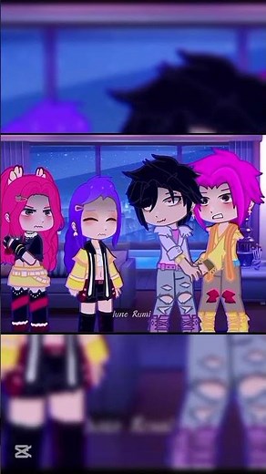 (jinu x Rumi) run baby run... in my gacha video 📸