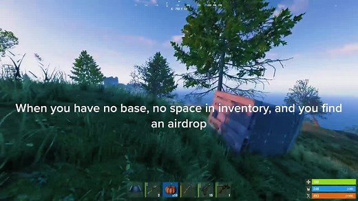 Rust Game: Incorporating Airdrops into Your Base