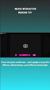 Neave Interactive – Webcam Toy 📷 | Fun Filter or Timepass?