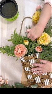 80K views · 535 reactions | This is such an easy and fun project to make, comment ‘Spring11’ and I’ll send you the info to watch on my YouTube channel! Check your inbox! #springforward #craftingideas #CraftingJoy #craftingfun | Julie's Wreath Boutique | Facebook