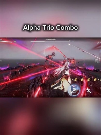Alpha Trio Combo #pgr #punishinggrayraven #combo