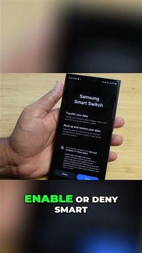 Smartwatch Auto Backup Secure Your Data with Smart Switch