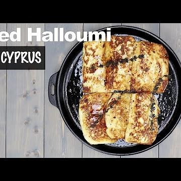 How to make Fried Halloumi | Cyprus | 1-min Recipe Video