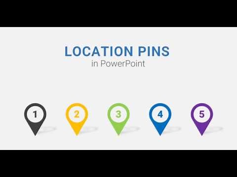How to Create Location Pin in PowerPoint