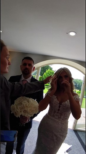 Mr & Mrs Todd's Captivating Wedding Breakfast Entrance