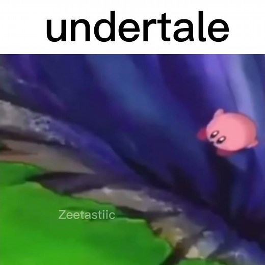 undertale falling meme