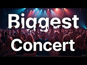 top 5 biggest concerts ever