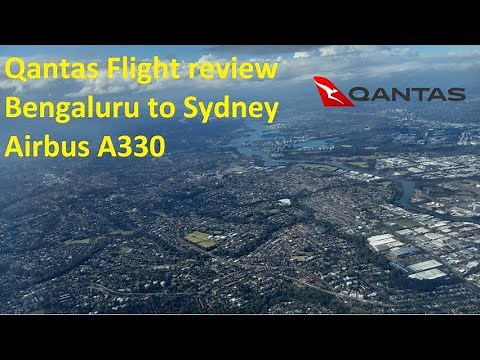 Bengaluru to Sydney| Qantas| Flight review| Business class| Airbus A330