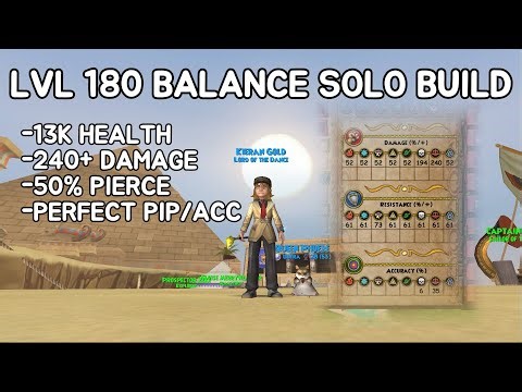 Wizard101 - Level 180 Balance Build Guide