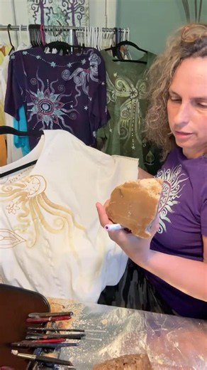 Beeswax Doesn't Go Bad (expiration date: forever) #batik #fiberart