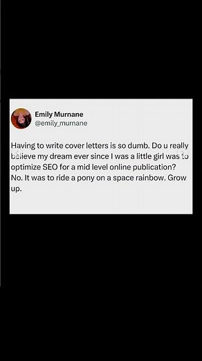 writing cover letters is pointless | Subscribe for more #motivation 😊👍