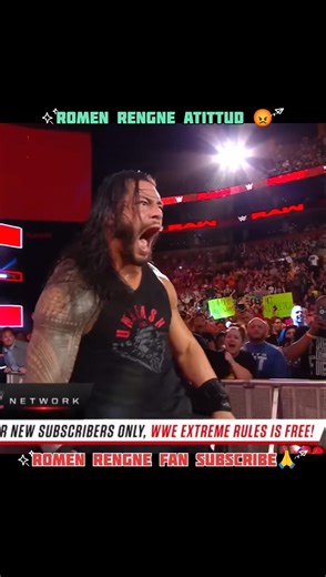 wwe raw romen rengne😱😱 fan and❤‍🩹 denger moment🤯🤯