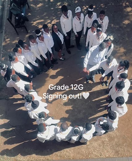 Grade 12G Signing Out Celebration