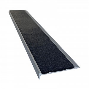 [Hot Item] Non Slip Stair Nosing Anodised Aluminum Stair Edging Nosing Carborundum Stair Nosing Strip Anti Slip Nosing Strips