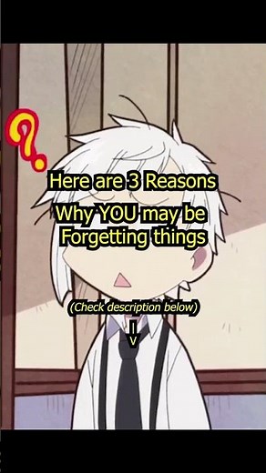 🧠🔍Here are 3 Reasons why YOU may be Forgetting things. #neuroscience #psychology #psychologyfacts