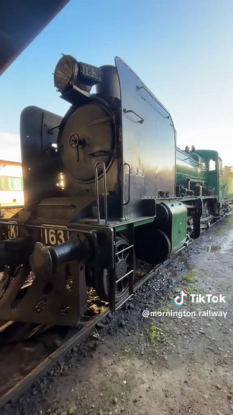 Model Train vs Real Train #steamtrain #steam #fyp #modeltrains