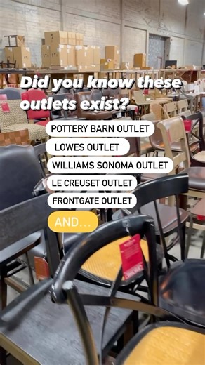 Reply OUTLET50 for my hand-curated, complete outlet list for every state! You’ll get all the insider tips on what to expect with pricing, how to score the best deals, photos of real finds, social media handles so you can follow your local stores, phone numbers, addresses, and moreee! So what’s new in the outlet world? Here are some quick updates for ya ⬇️ ✨Mitchell Gold Bob Williams Outlets are back! Vero Beach, FL reopened at the end of September and the San Marcos, TX store plans to reopen end