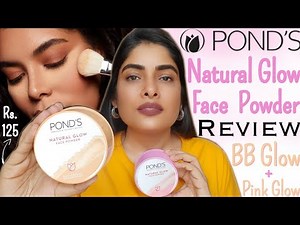 POND'S Natural Glow Face Powder Review | POND'S BB Glow & Pink Glow Powder | Antima Dubey [Samaa]