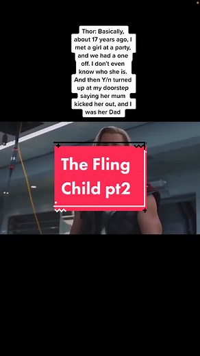 #pov - The Fling Child pt2 🖤 (pause to read if u have to 🥰) #fyp #avengers #foryoupage