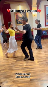 116K views · 2.3K reactions | ❤️ Milonga Lesson! @pablo_garcia_tango @gisela_paula_natoli #tango #tangoargentino #love #tangolesson #dance #reels #viral | Gisela Paula Natoli | Facebook