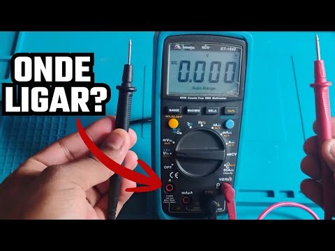 NÃO QUEIME seu Multímetro! O jeito certo de ligar as ponteiras.