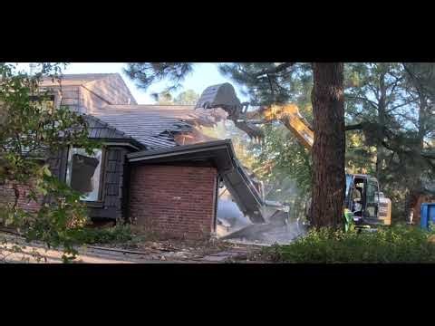Complete Home Demolition Begins | Heavy Equipment in Action (Episode 1)