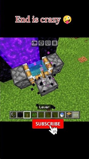 Water in netherportel 😱😱🍎 #minecraft #shorts