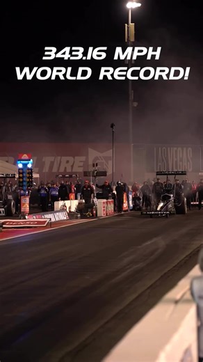 343.16 mph New World Record!! BRITTANY FORCE ROTATES THE EARTH WITH A 343.16 MPH RUN IN SONOMA!!! @brittanyforce @monsterenergy @nhra #worldrecord #speed #racing