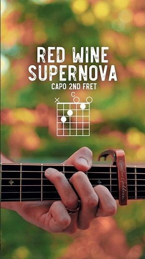 Red Wine Supernova Chappell Roan Guitar Tutorial // Red Wine Supernova Guitar Lesson